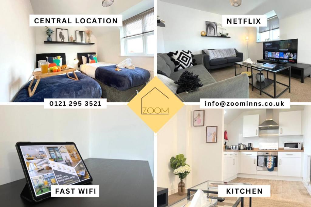 Cosy 2Br Retreat, Near Uni & Qe Hospital, Parking Daire Birmingham Dış mekan fotoğraf